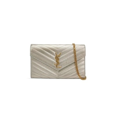 YSL PORTEFEUILLE ENVELOPPE CHAIN WALLET 377828 (22.5*14*4cm) YSL PORTEFEUILLE ENVELOPPE CHAIN WALLET 377828 (22.5*14*4cm)